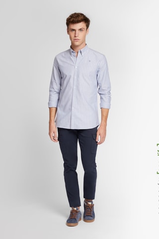 Chemise regular - Bleu