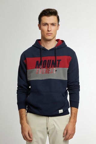 Sweat à capuche - Bleu marine