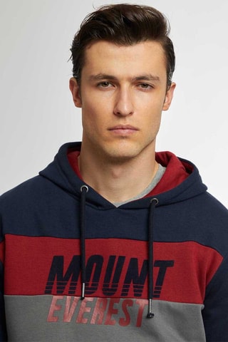 Sweat à capuche - Bleu marine