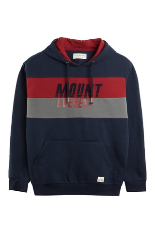 Sweat à capuche - Bleu marine