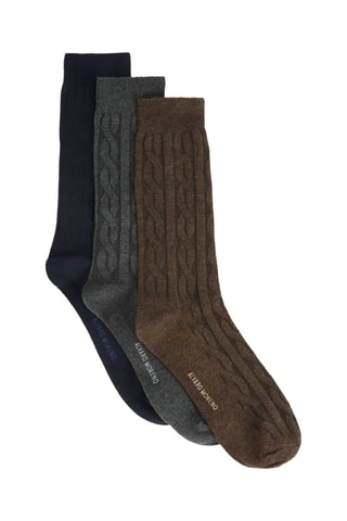 3 paires de chaussettes - Bleu marine