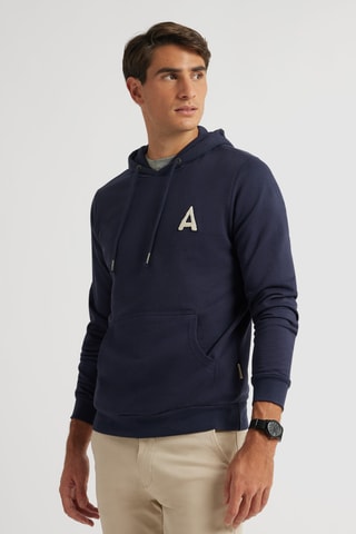 Sweat à capuche - Bleu marine