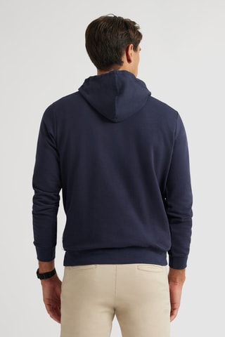 Sweat à capuche - Bleu marine