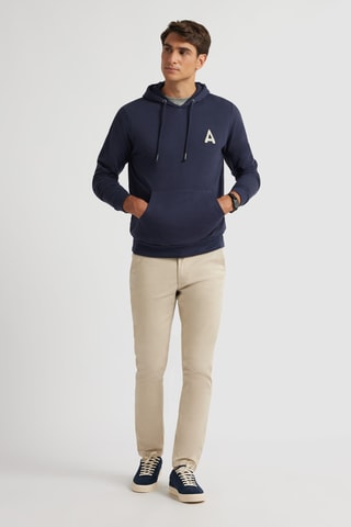 Sweat à capuche - Bleu marine