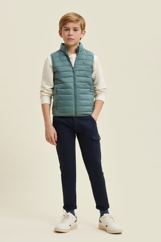 Doudoune sans manches - Turquoise