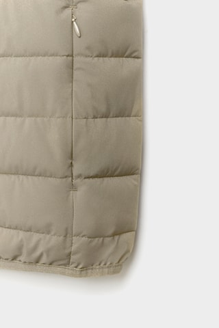 Doudoune sans manches - Beige
