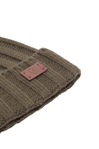 Bonnet - Marron et vert