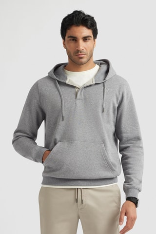 Sweat à capuche - Gris