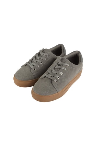 Baskets en cuir - Gris