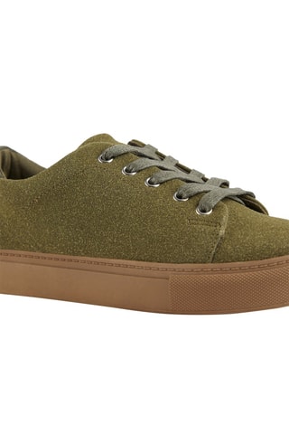 Baskets en cuir - Vert