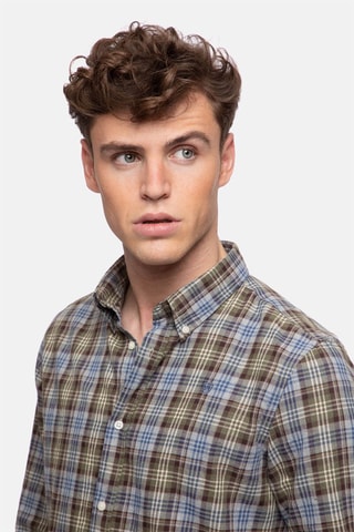 Chemise regular - Marron