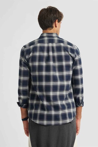 Chemise regular - Bleu marine