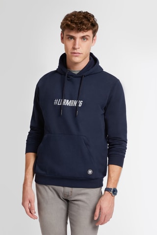 Sweat à capuche - Bleu marine