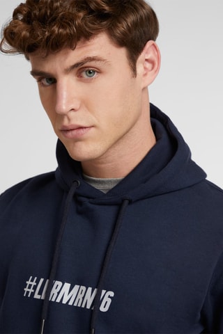 Sweat à capuche - Bleu marine
