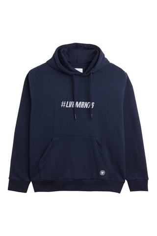 Sweat à capuche - Bleu marine