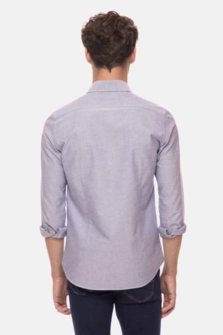Chemise regular - Bleu