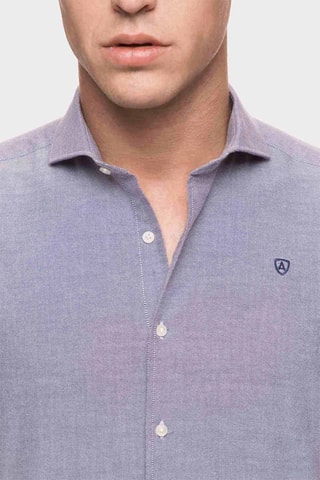 Chemise regular - Bleu