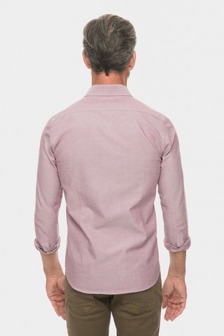 Chemise regular - Rouge