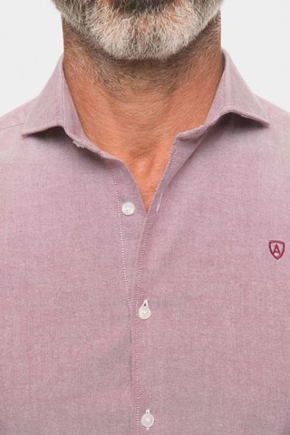 Chemise regular - Rouge