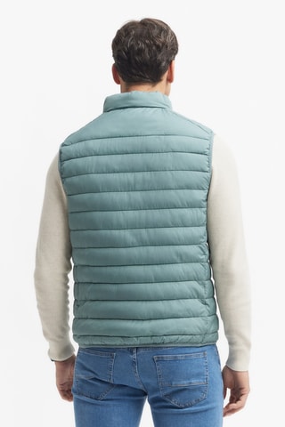 Doudoune sans manches - Turquoise