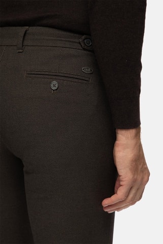 Pantalon slim - Marron