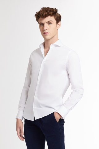 Chemise slim - Blanc