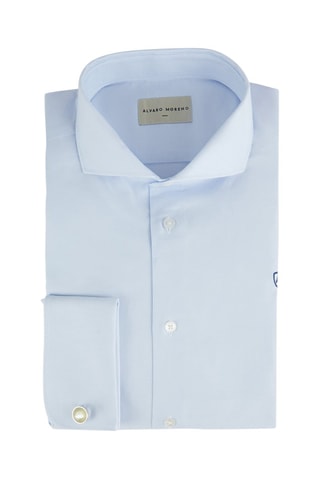 Chemise slim - Bleu