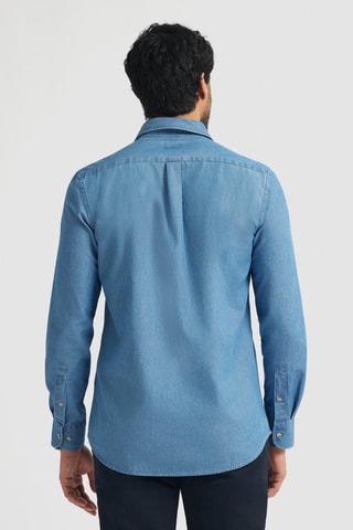 Chemise en jean - Ciel