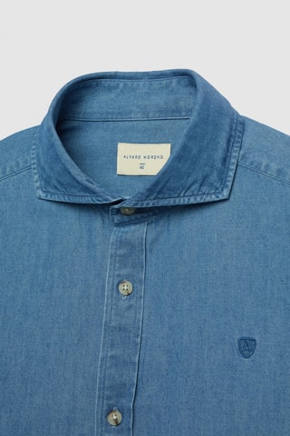 Chemise en jean - Ciel