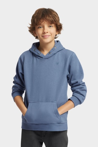 Sweat à capuche - Bleu