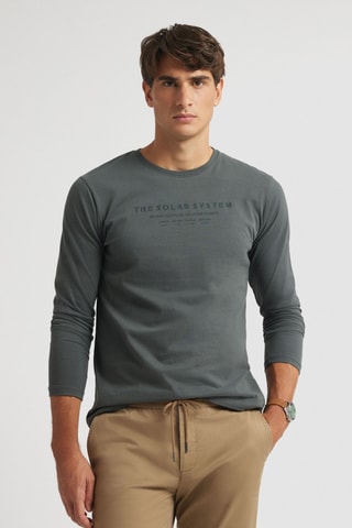 T-shirt regular - Gris