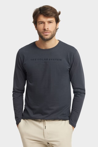T-shirt regular - Bleu marine