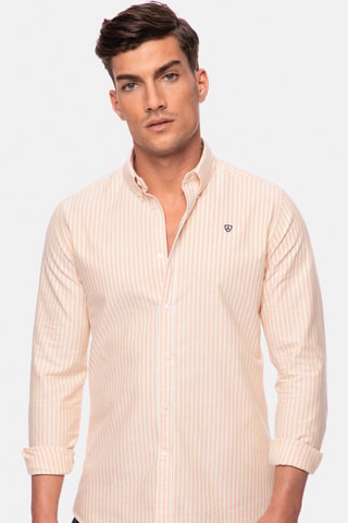 Chemise regular - Beige