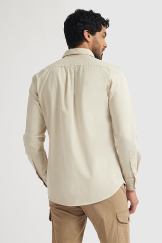 Chemise regular - Beige