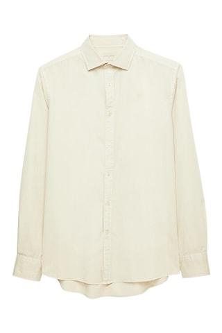 Chemise regular - Beige