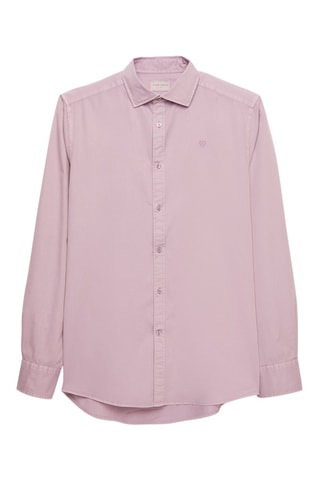 Chemise regular - Rouge