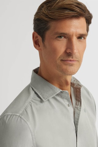 Chemise regular - Gris