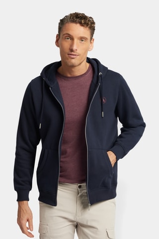 Sweat à capuche - Bleu marine