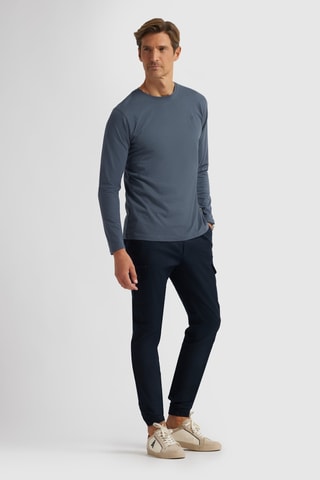 T-shirt regular - Bleu