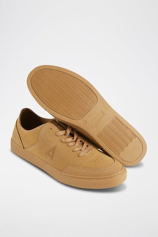 Baskets en nubuck - Marron