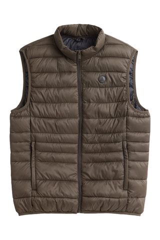 Doudoune sans manches - Marron