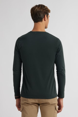 T-shirt regular - Vert foncé