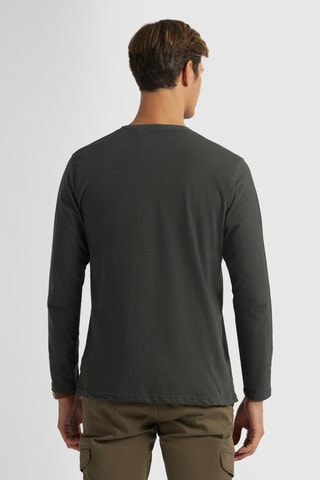T-shirt regular - Vert