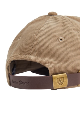 Casquette en velours - Beige