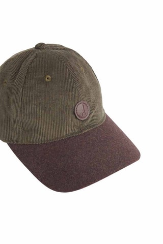 Casquette en velours - Vert