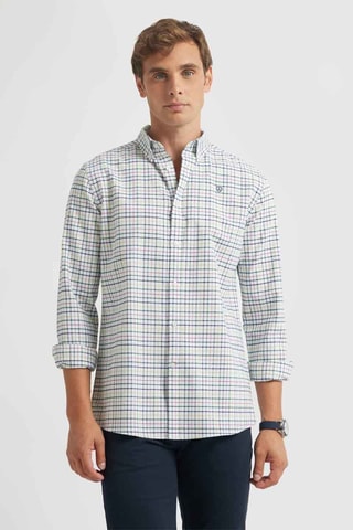 Chemise regular - Vert
