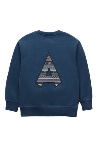 Sweat - Blanc, noir et bleu