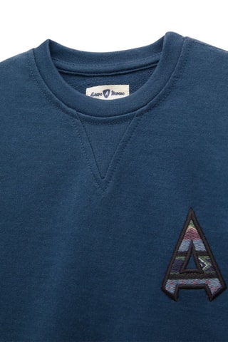 Sweat - Blanc, noir et bleu