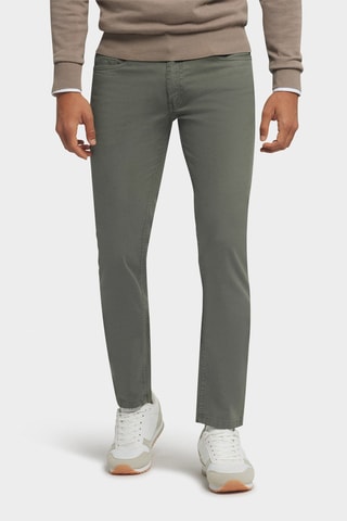 Pantalon slim - Vert