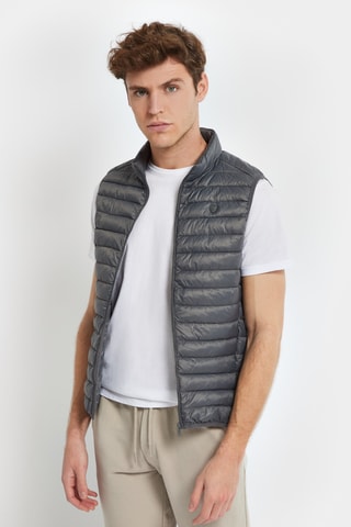 Doudoune sans manches - Gris foncé